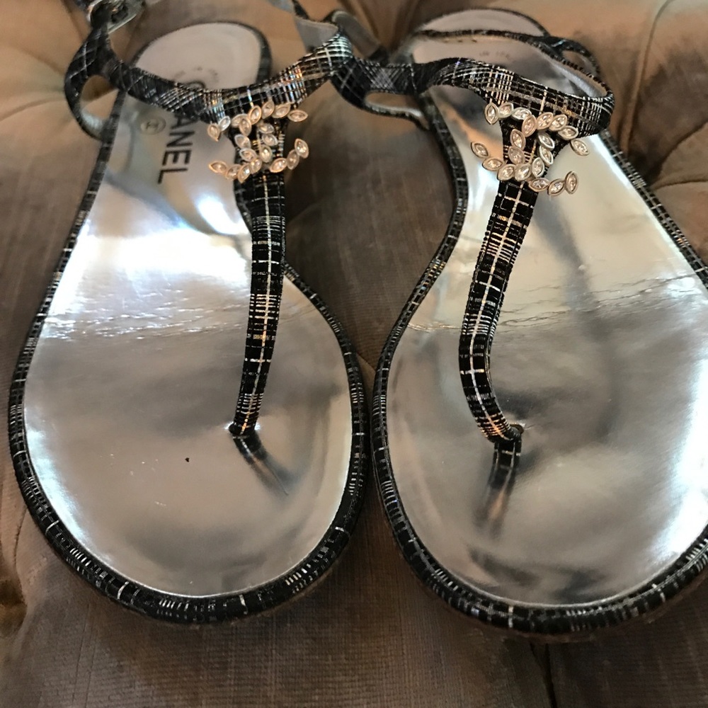 Authentic Chanel sandals